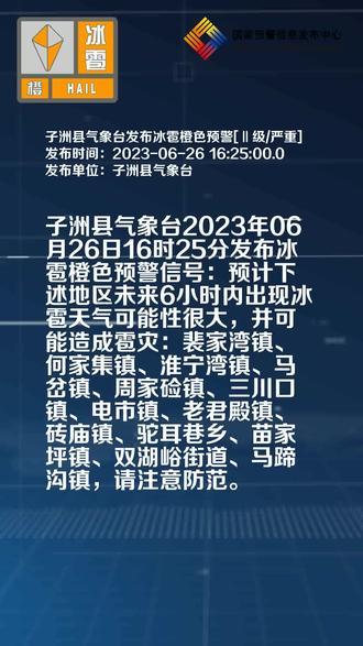 子洲暴雨最新消息，科技守护家园，智能新体验展现力量