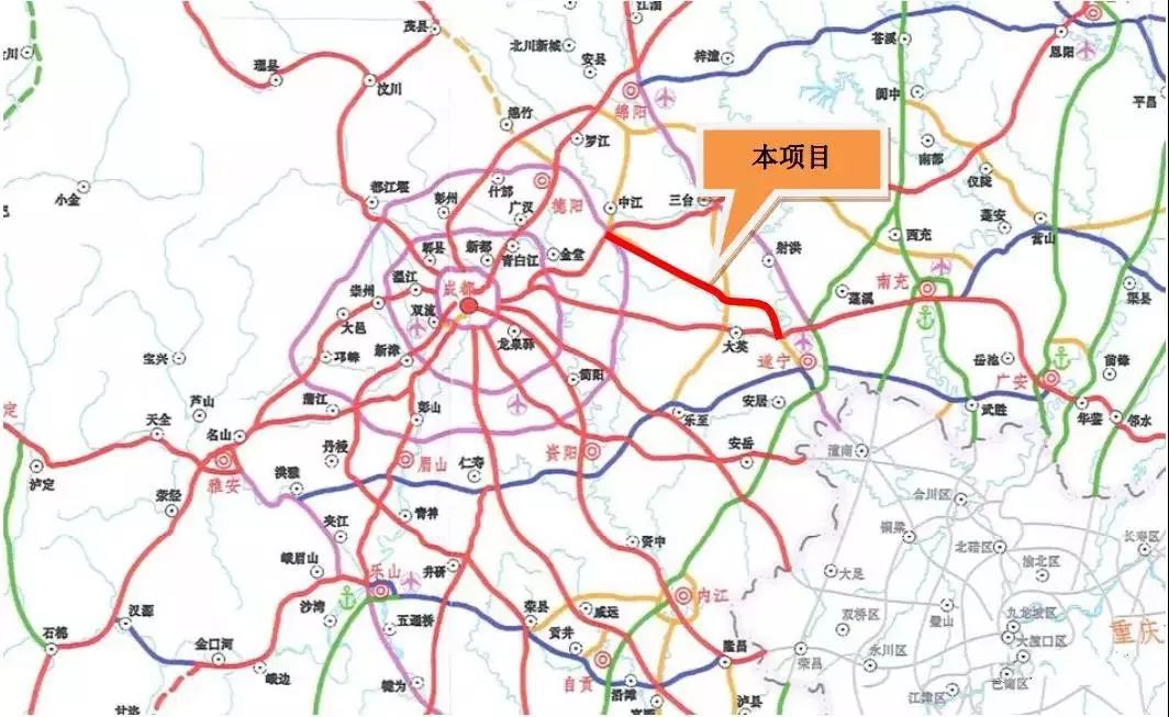 大英至射洪最新规划路，时代纽带的连接之路